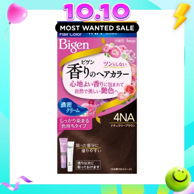 BIGEN Kaori Hair Color Cream 4NA Naturally Brown 166g image