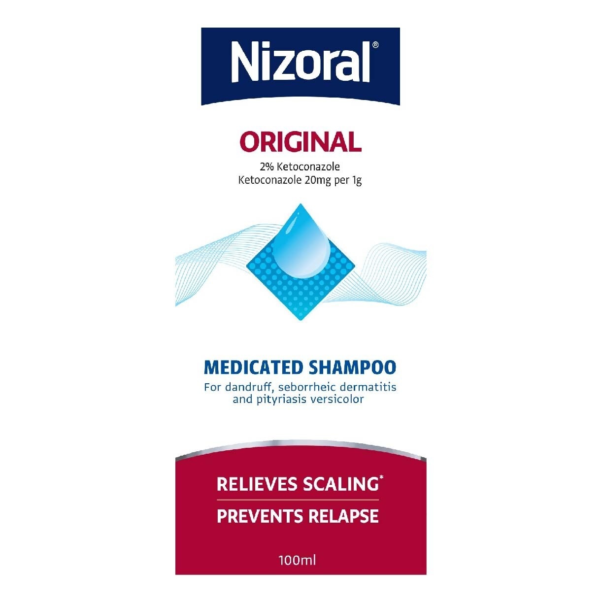 Ketoconazole 2% Shampoo (Helps Relief Itching , Redness And Flaking) 100ml