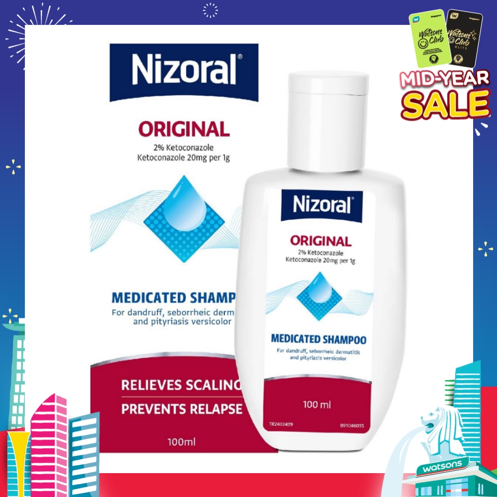 Ketoconazole 2% Shampoo (Helps Relief Itching , Redness And Flaking) 100ml