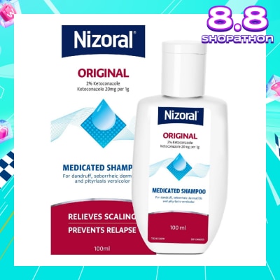NIZORAL Ketoconazole 2% Shampoo (Helps Relief Itching , Redness And Flaking) 100ml