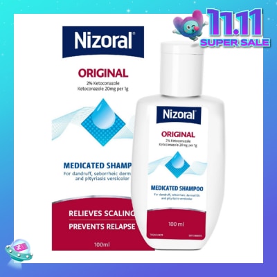 NIZORAL Ketoconazole 2% Shampoo (Helps Relief Itching , Redness And Flaking) 100ml