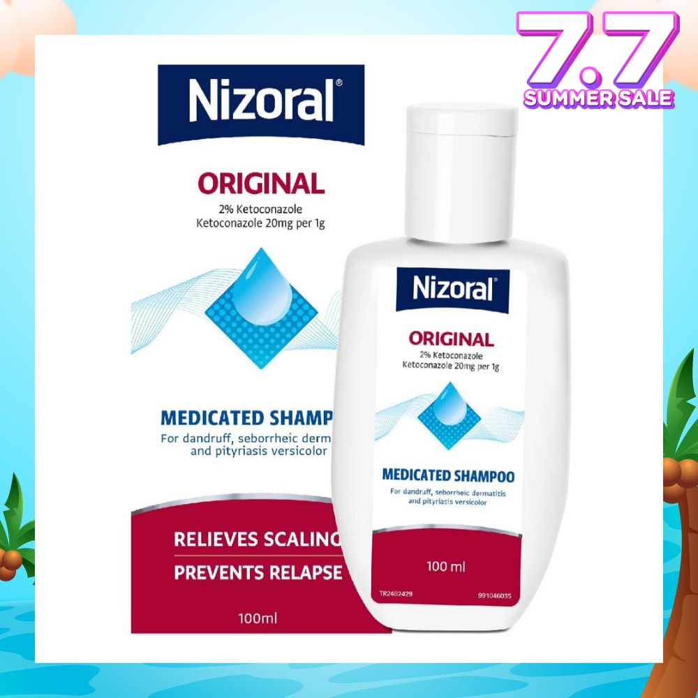 Ketoconazole 2% Shampoo (Helps Relief Itching , Redness And Flaking) 100ml