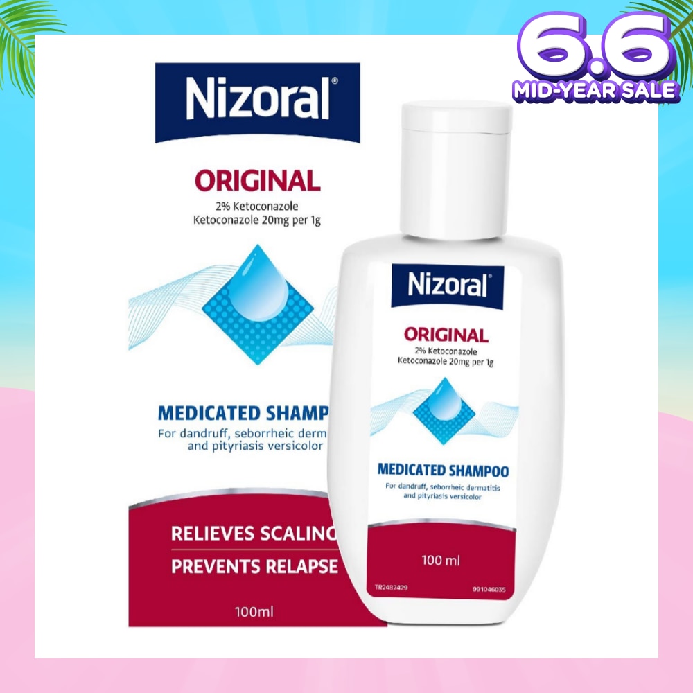 Ketoconazole 2% Shampoo (Helps Relief Itching , Redness And Flaking) 100ml