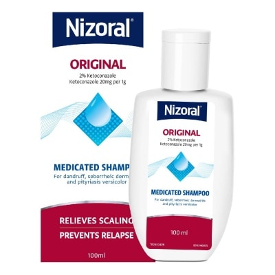 NIZORAL Ketoconazole 2% Shampoo (Helps Relief Itching , Redness And Flaking) 100ml