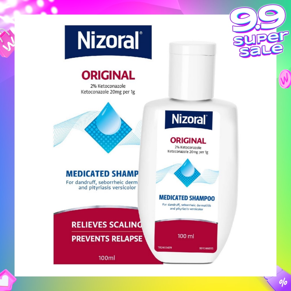 Ketoconazole 2% Shampoo (Helps Relief Itching , Redness And Flaking) 100ml
