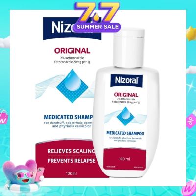 NIZORAL - Ketoconazole 2% Shampoo (Helps Relief Itching , Redness And Flaking) 100ml