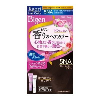 BIGEN - Kaori Hair Color Cream 5NA Dark Naturally Brown 166g