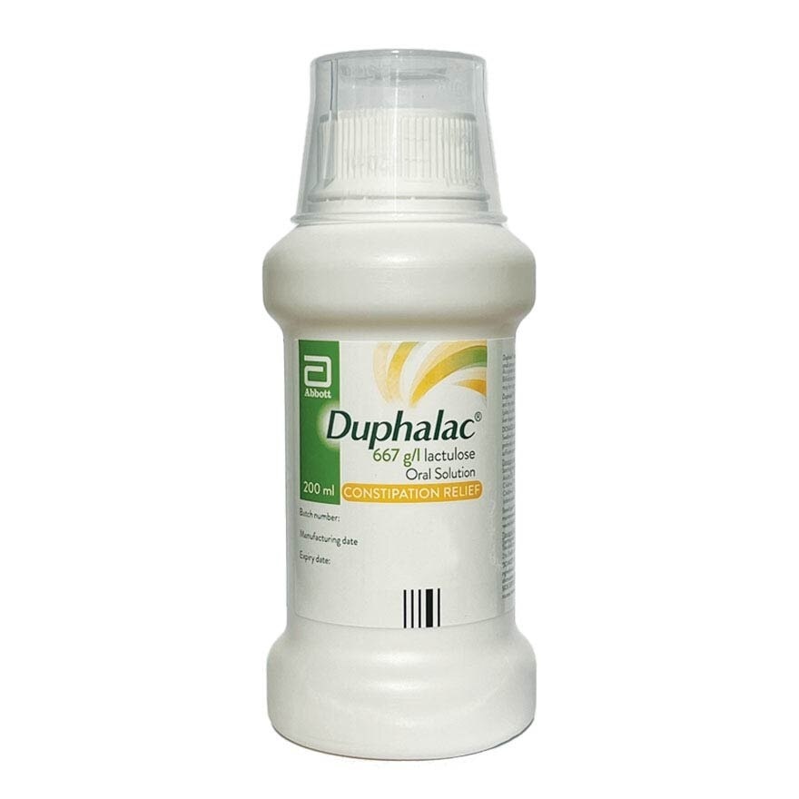 Abbott Duphalac Lactulose Oral Solution (Constipation Relief + Hepatic Encephalopathy) 200ml