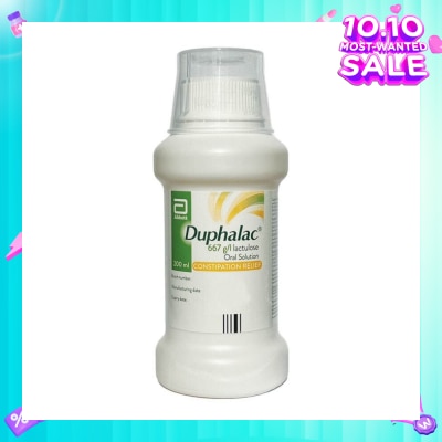 ABBOTT Abbott Duphalac Lactulose Oral Solution (Constipation Relief + Hepatic Encephalopathy) 200ml