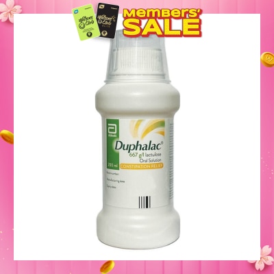 ABBOTT Abbott Duphalac Lactulose Oral Solution (Constipation Relief + Hepatic Encephalopathy) 200ml