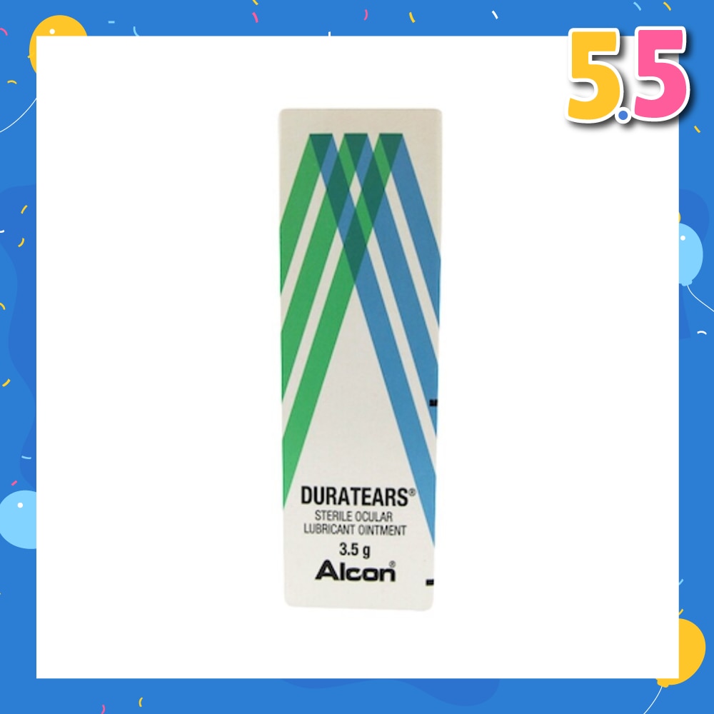 Alcon Duratears Sterile Ocular Lubricant Eye Ointment 3.5g
