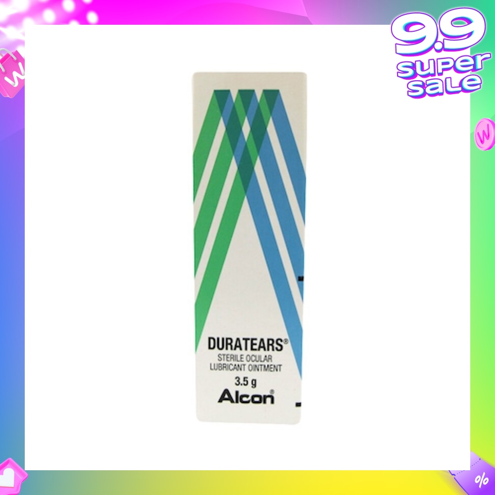 Alcon Duratears Sterile Ocular Lubricant Eye Ointment 3.5g