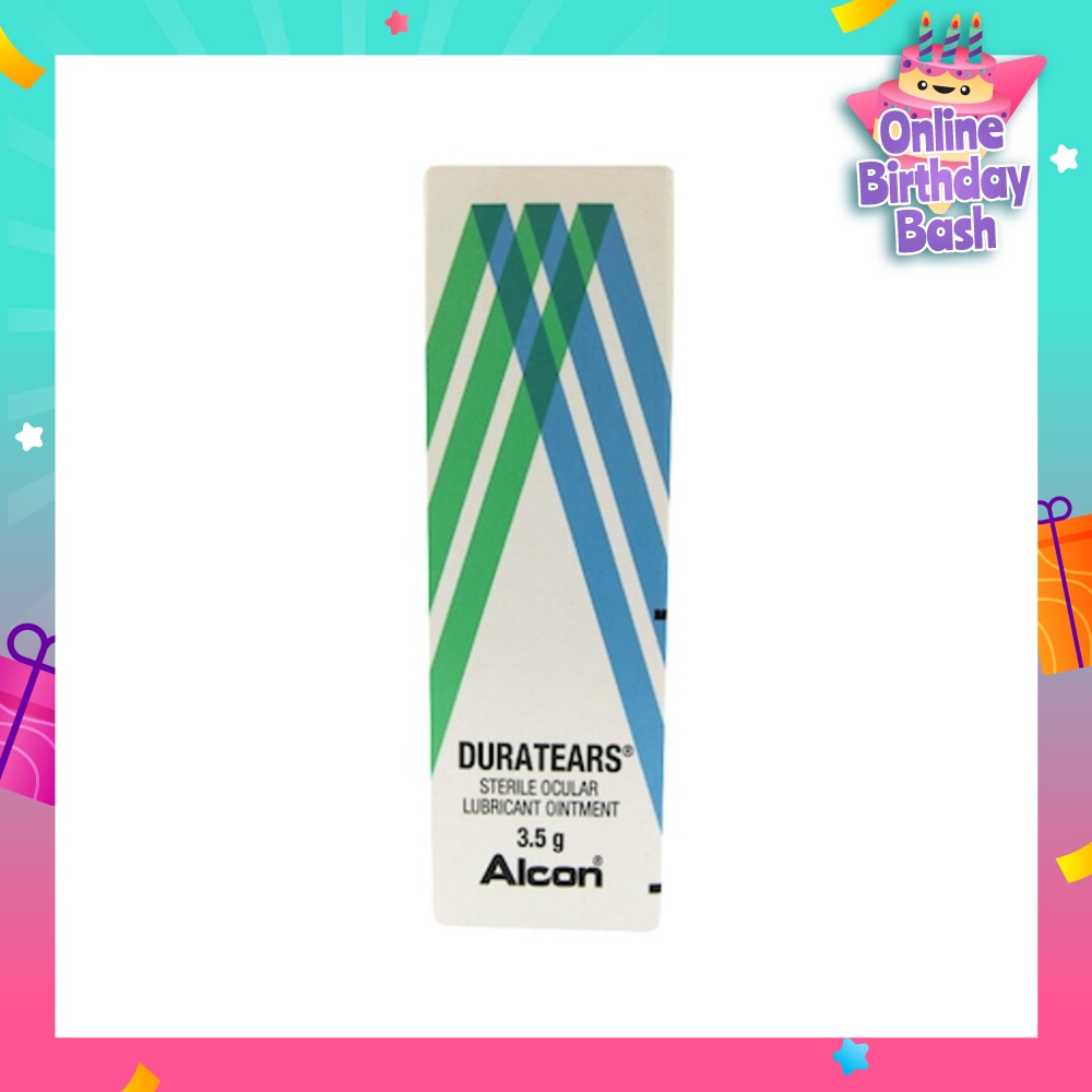 Alcon Duratears Sterile Ocular Lubricant Eye Ointment 3.5g
