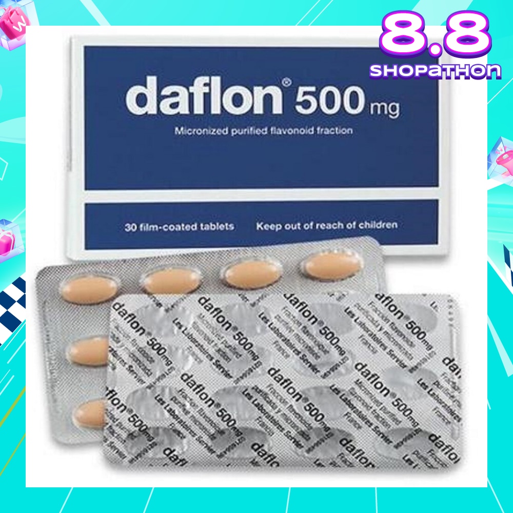 Daflon Tablets 500mg 30s