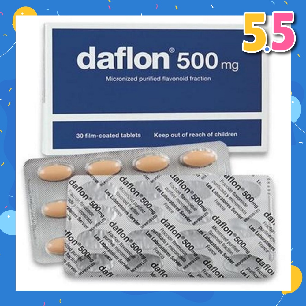 Daflon Tablets 500mg 30s