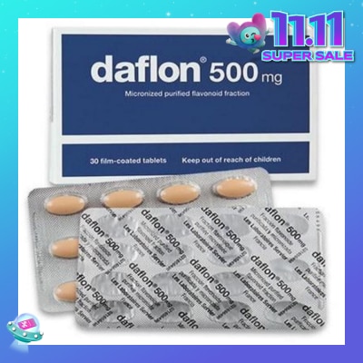 SERVIER Daflon Tablets 500mg 30s