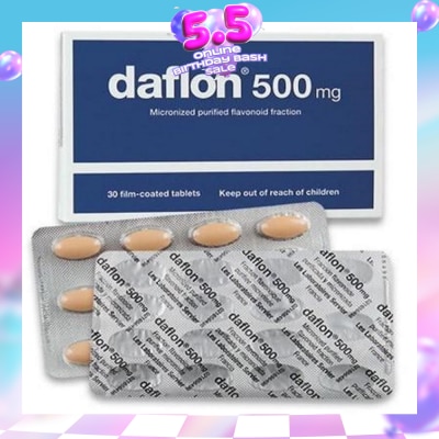 SERVIER - Daflon Tablets 500mg 30s