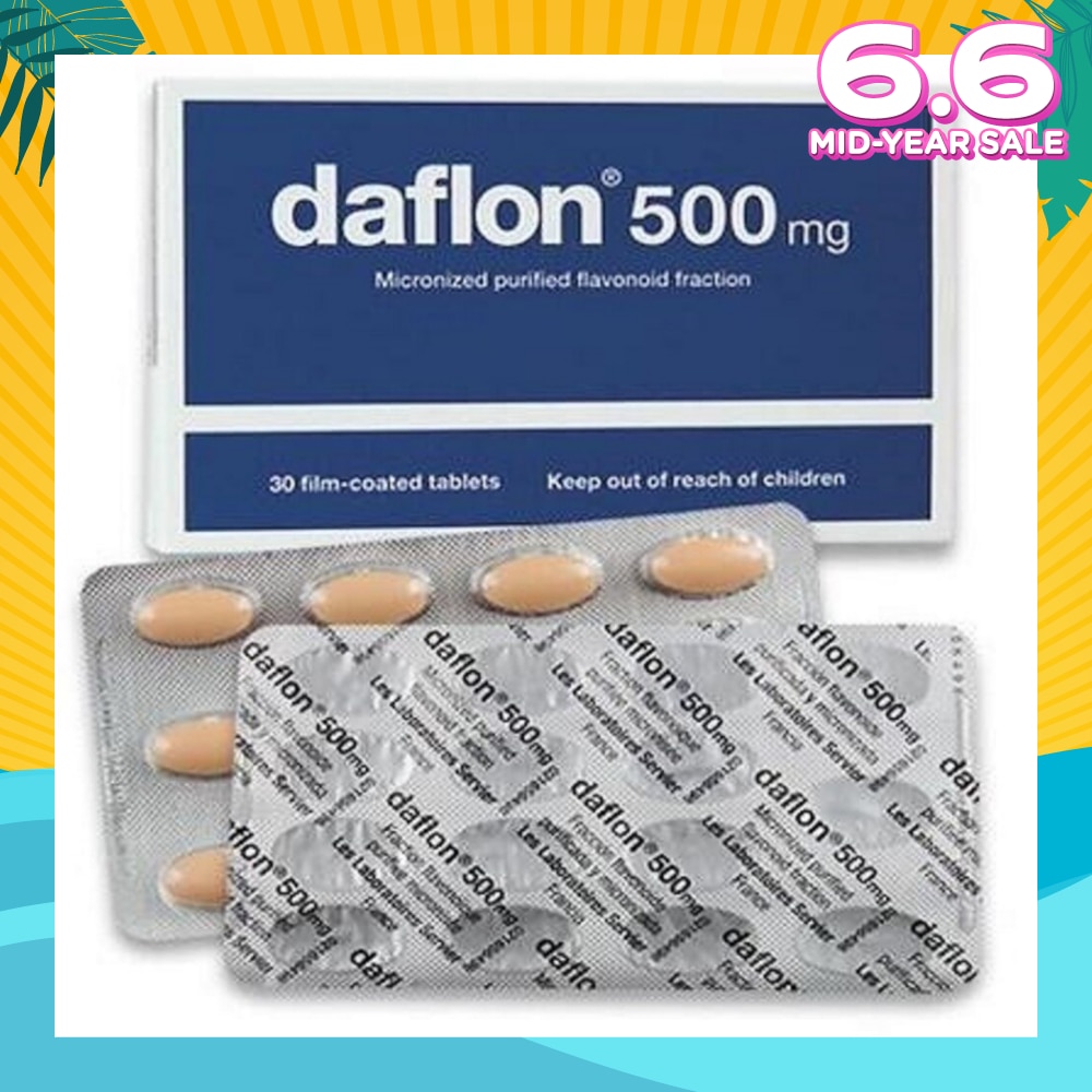 Daflon Tablets 500mg 30s