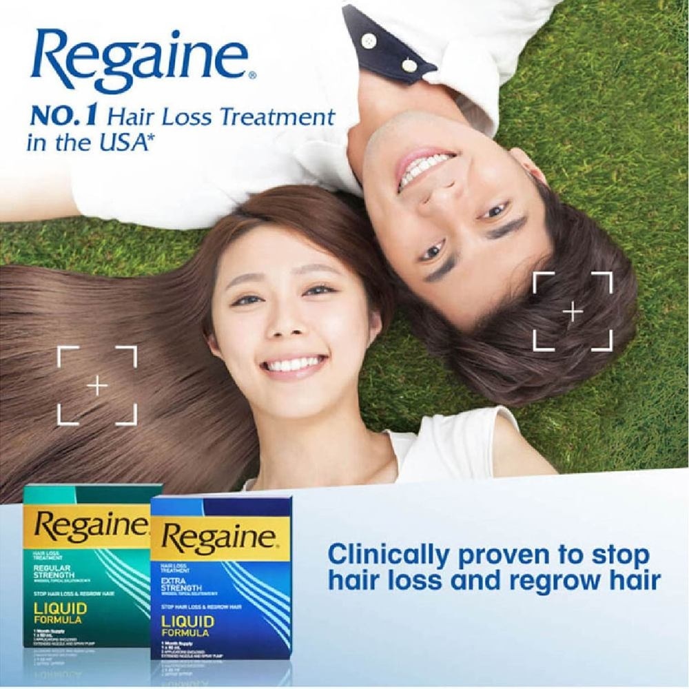 Regular Strength Minoxidil Topical Solution 2% W/V Solution (For Hair Regrow & Hair Loss Treatment) 60ml