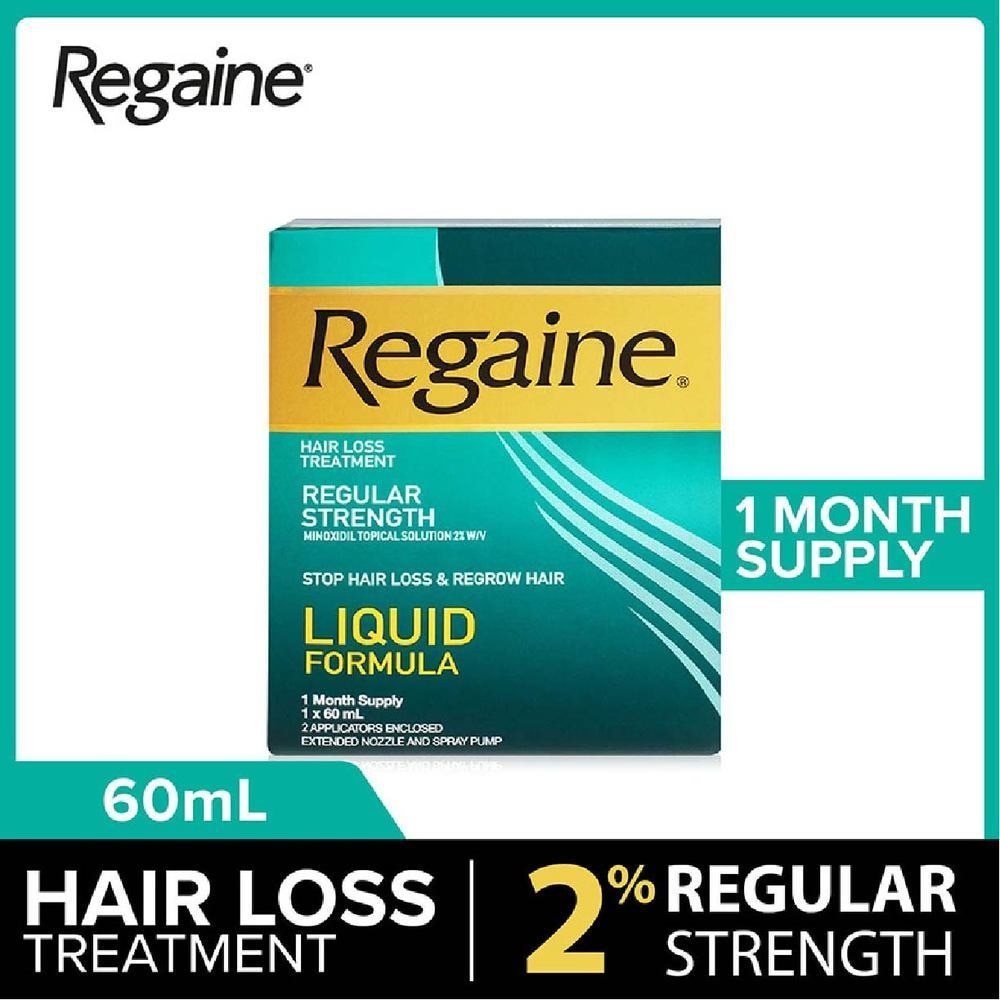 Regular Strength Minoxidil Topical Solution 2% W/V Solution (For Hair Regrow & Hair Loss Treatment) 60ml