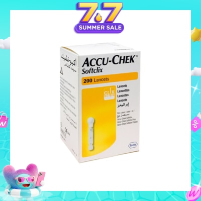 ACCU CHEK - Softclix lancets 200s