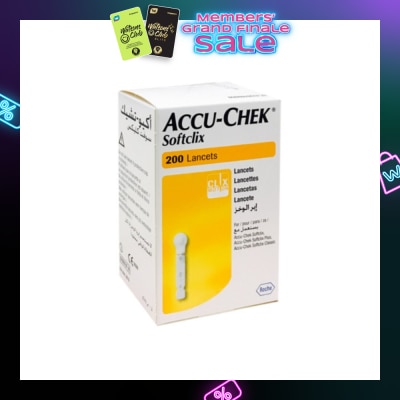 ACCU CHEK Softclix lancets 200s