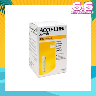 ACCU CHEK Softclix lancets 200s