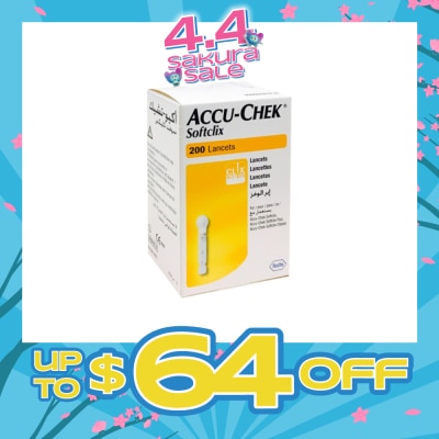 ACCU CHEK - Softclix lancets 200s
