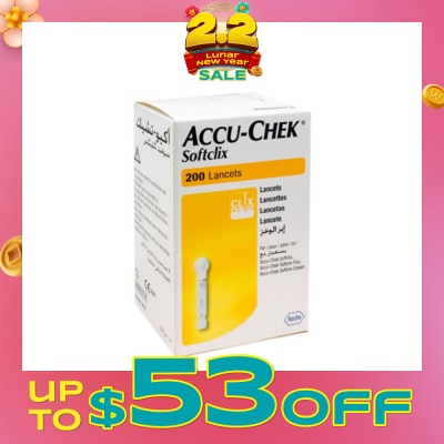ACCU CHEK Softclix lancets 200s