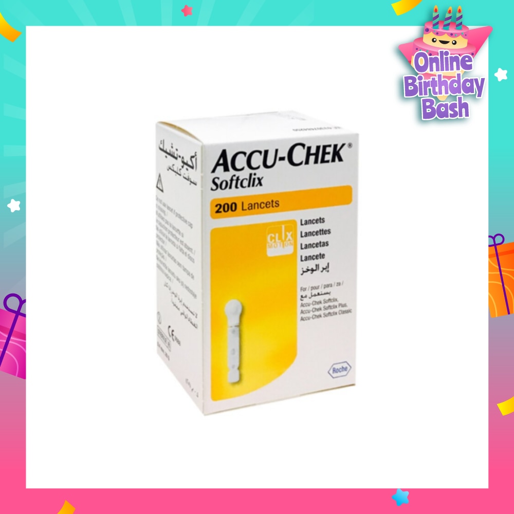 Softclix lancets 200s
