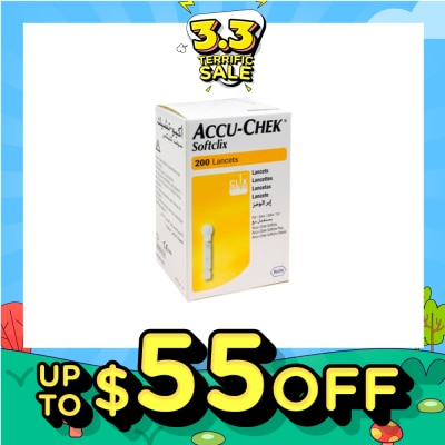 ACCU CHEK Softclix lancets 200s