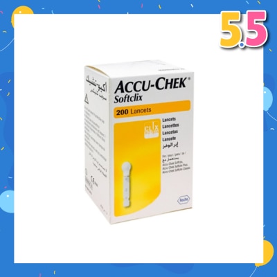 ACCU CHEK Softclix lancets 200s