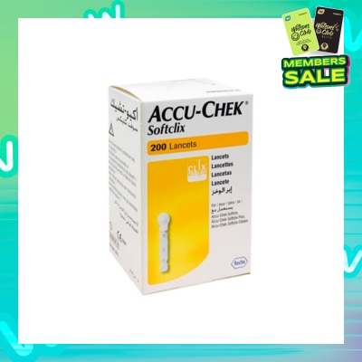 ACCU CHEK Softclix lancets 200s