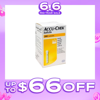 ACCU CHEK - Softclix lancets 200s