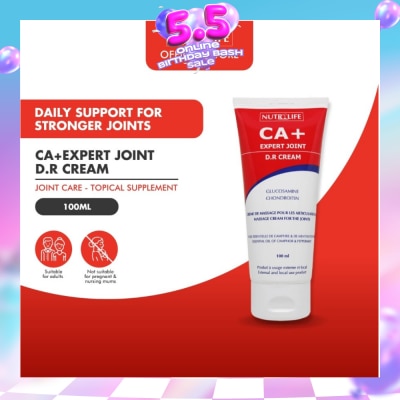 NUTRILIFE - CA+ Expert Joint D.R. Topical Cream (For Joint Discomfort) 100ml