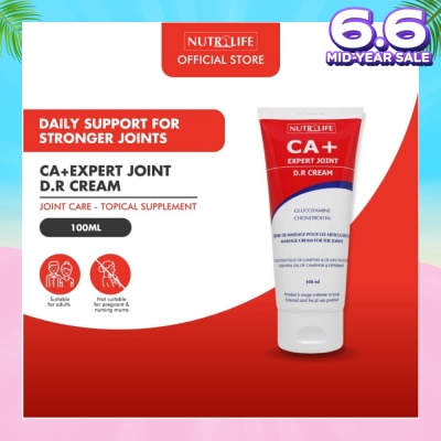 NUTRILIFE CA+ Expert Joint D.R. Topical Cream (For Joint Discomfort) 100ml