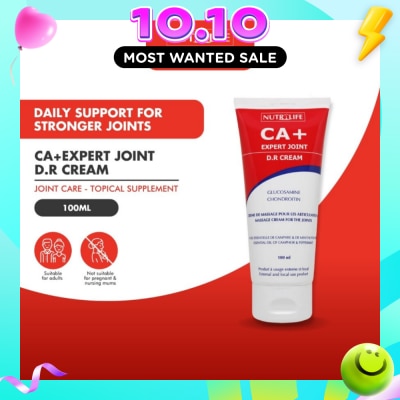 NUTRILIFE CA+ Expert Joint D.R. Topical Cream (For Joint Discomfort) 100ml image