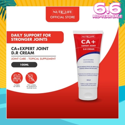 NUTRILIFE CA+ Expert Joint D.R. Topical Cream (For Joint Discomfort) 100ml