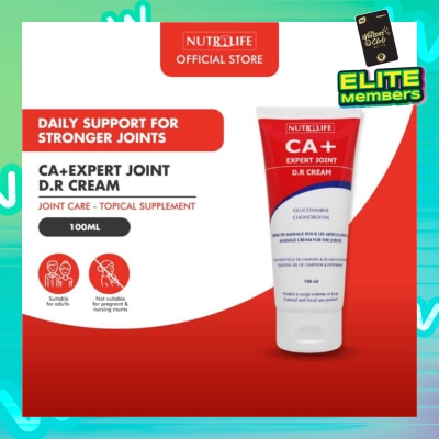 NUTRILIFE CA+ Expert Joint D.R. Topical Cream (For Joint Discomfort) 100ml