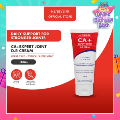 NUTRILIFE CA+ Expert Joint D.R. Topical Cream (For Joint Discomfort) 100ml