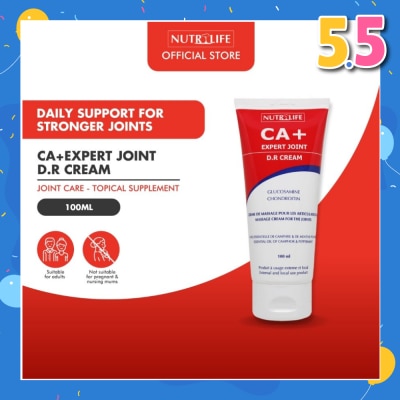NUTRILIFE CA+ Expert Joint D.R. Topical Cream (For Joint Discomfort) 100ml
