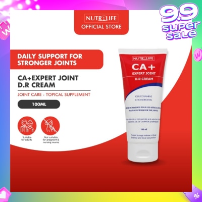 NUTRILIFE CA+ Expert Joint D.R. Topical Cream (For Joint Discomfort) 100ml
