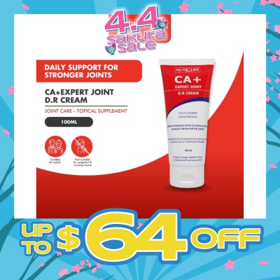 NUTRILIFE - CA+ Expert Joint D.R. Topical Cream (For Joint Discomfort) 100ml
