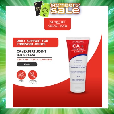 NUTRILIFE - CA+ Expert Joint D.R. Topical Cream (For Joint Discomfort) 100ml
