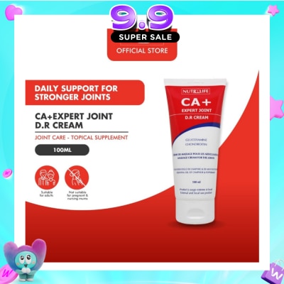 NUTRILIFE - CA+ Expert Joint D.R. Topical Cream (For Joint Discomfort) 100ml image