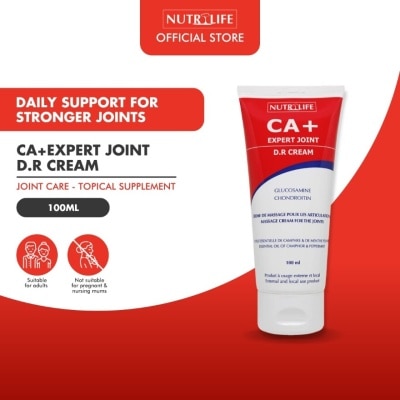 NUTRILIFE CA+ Expert Joint D.R. Topical Cream (For Joint Discomfort) 100ml