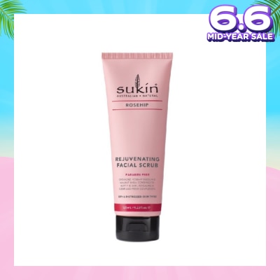 SUKIN Rejuvenating Facial Scrub Rosehip (125ml)