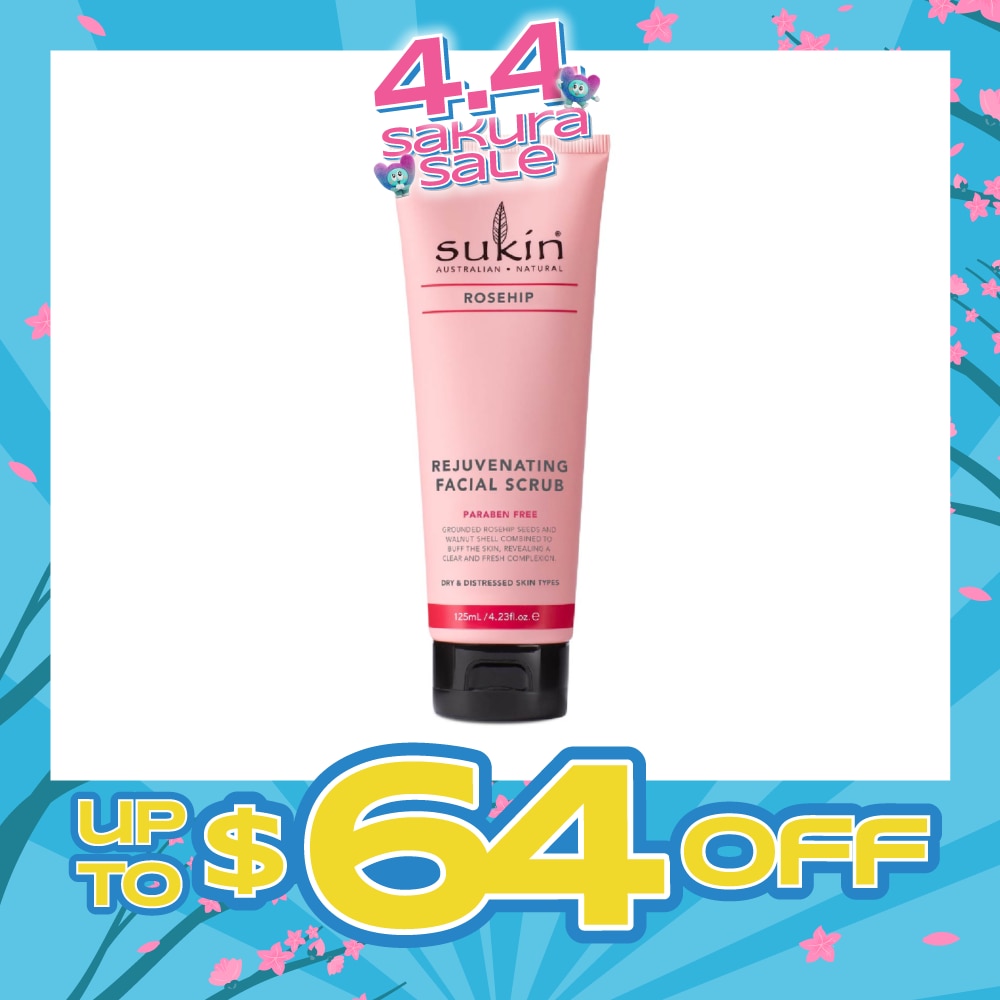 Rejuvenating Facial Scrub Rosehip (125ml)