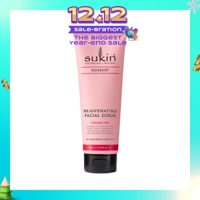 SUKIN Rejuvenating Facial Scrub Rosehip (125ml)