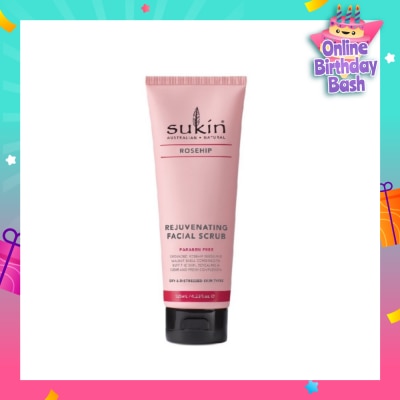 SUKIN Rejuvenating Facial Scrub Rosehip (125ml)